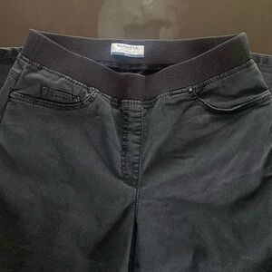 Raphaela by Brax Black Jeans with Waistband Size US 8S